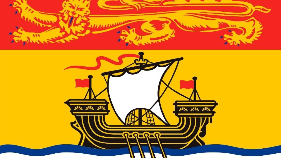 new brunswick provincial flag