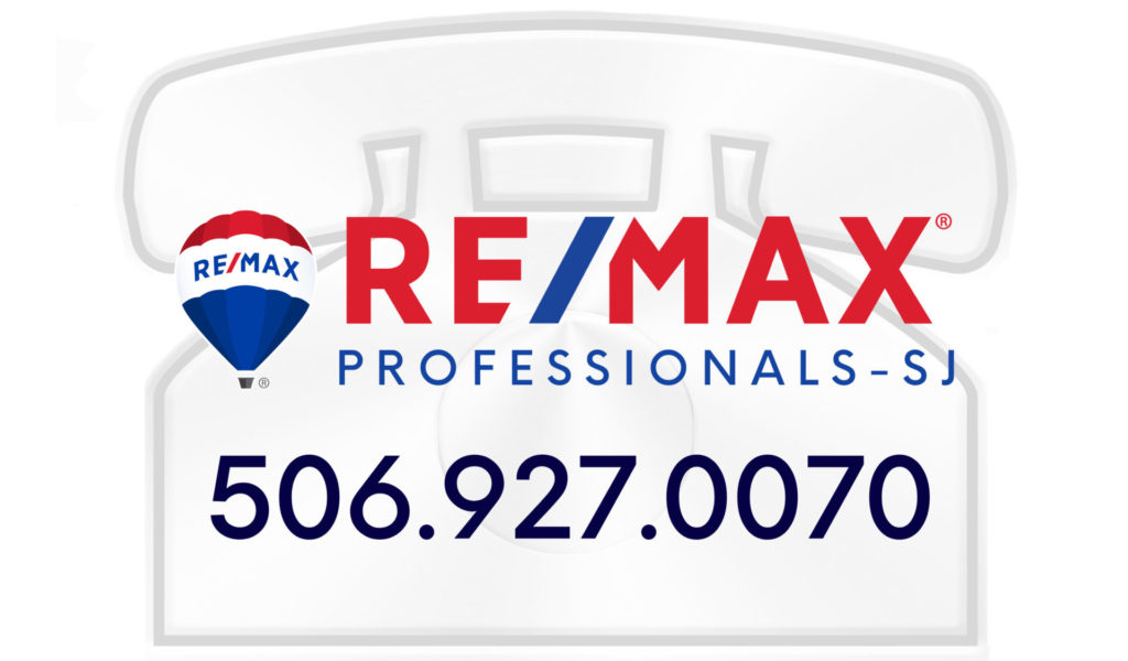 Website Button Logo in shape of a phone for REMAX Professionals Saint John Inc with the cell number 5 0 6 9 2 7 0 0 7 0
