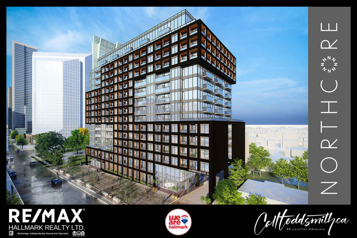 CallToddSmith's main development photo of NorthCore condos being built now with an expected occupancy date of 2027
