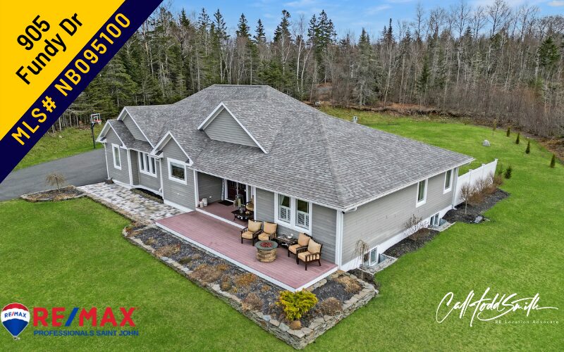 905 FUNDY DRIVE,  CAMPOBELLO ISLAND, NB  –  Note, this home IS NOT affected by Canada’s Foreign Buyers Ban